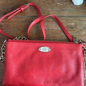 Coach cross body purse